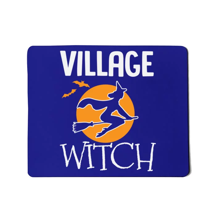 Funny And Cute Village Witch Halloween Costume Gift Mousepad