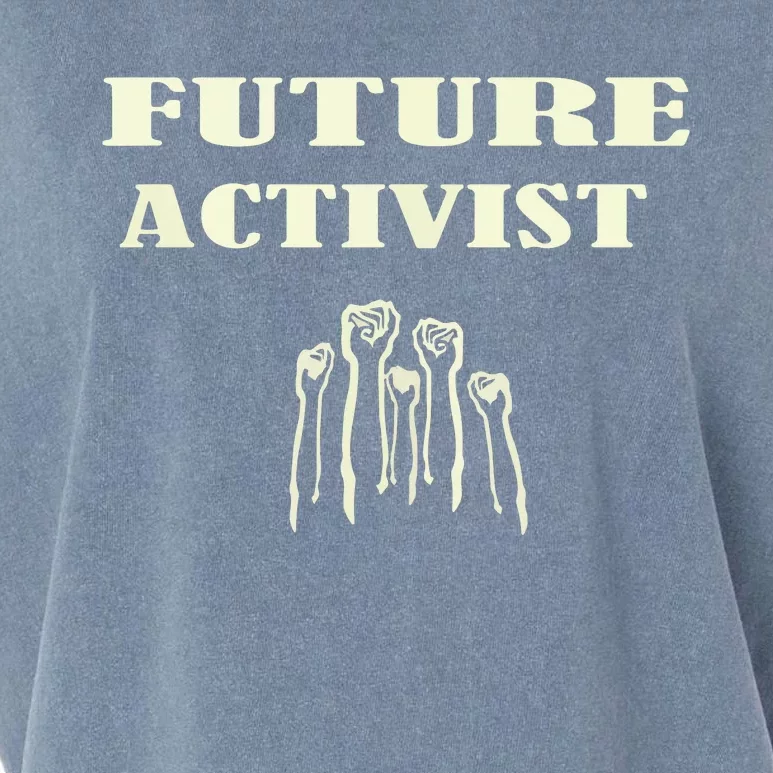 Future Activist Civil Rights For All Equality Garment-Dyed Women's Muscle Tee