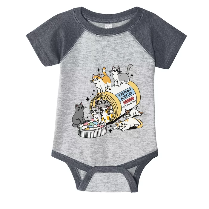 Funny Antidepressant Cat Cat Mom Funny Cats Cat Lover Therapist Cat Owner Me Infant Baby Jersey Bodysuit