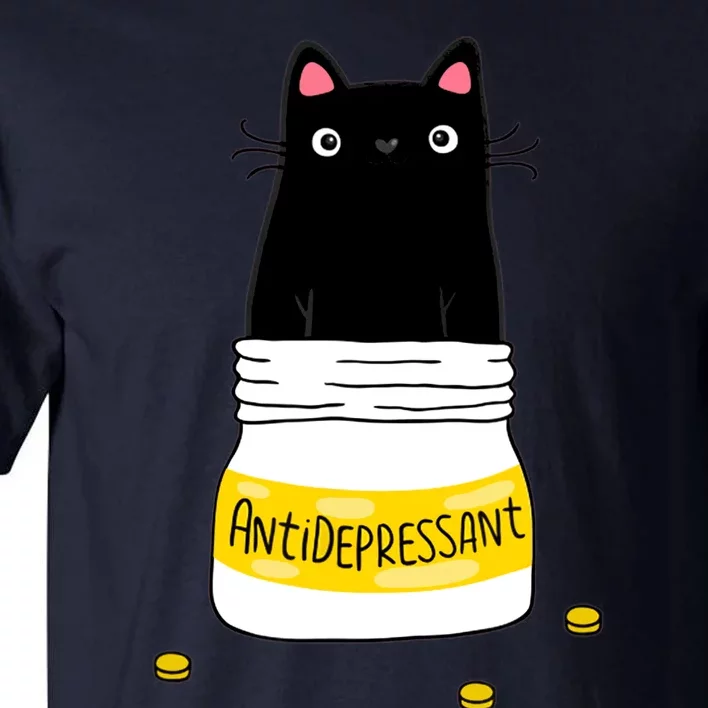 Fur Antidepressant Cat Tall T-Shirt