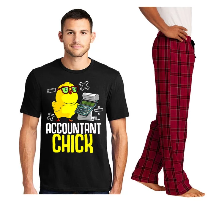 Funny Accountant Chick Gift For Cpa Bookkeeper Auditor Wo Pajama Set