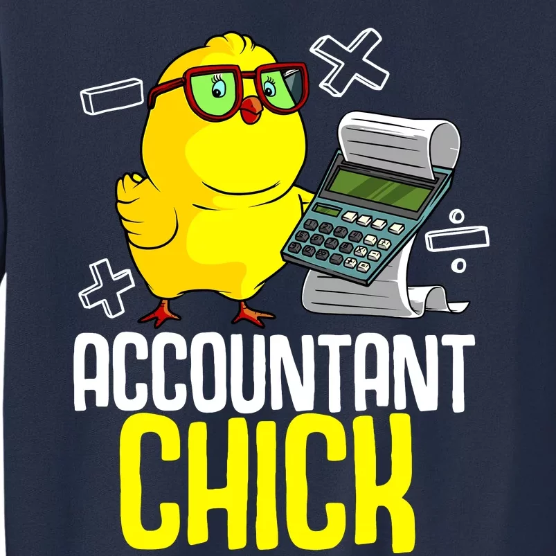 Funny Accountant Chick Gift For Cpa Bookkeeper Auditor Wo Sweatshirt