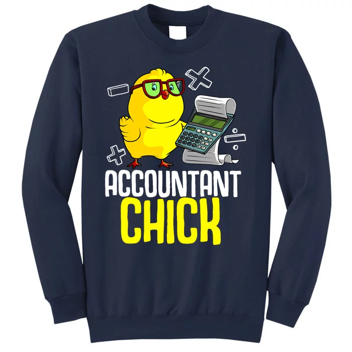 Funny Accountant Chick Gift For Cpa Bookkeeper Auditor Wo Sweatshirt