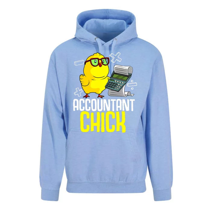 Funny Accountant Chick Gift For Cpa Bookkeeper Auditor Wo Unisex Surf Hoodie