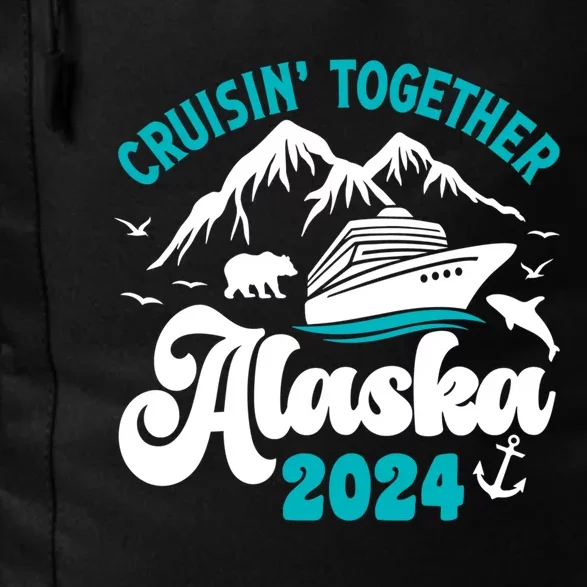 Funny Alaskan Cruise 2024 Gift Daily Commute Backpack