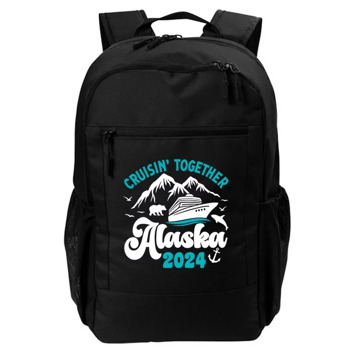 Funny Alaskan Cruise 2024 Gift Daily Commute Backpack