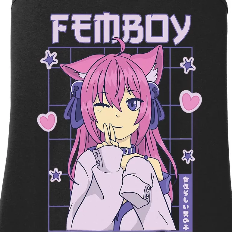 Femboy Anime Cute Little Femboy Ladies Essential Tank