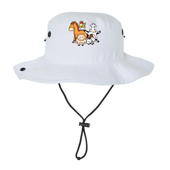 Farmer Animals Children Cool Young Barn Animals Gift Legacy Cool Fit Booney Bucket Hat