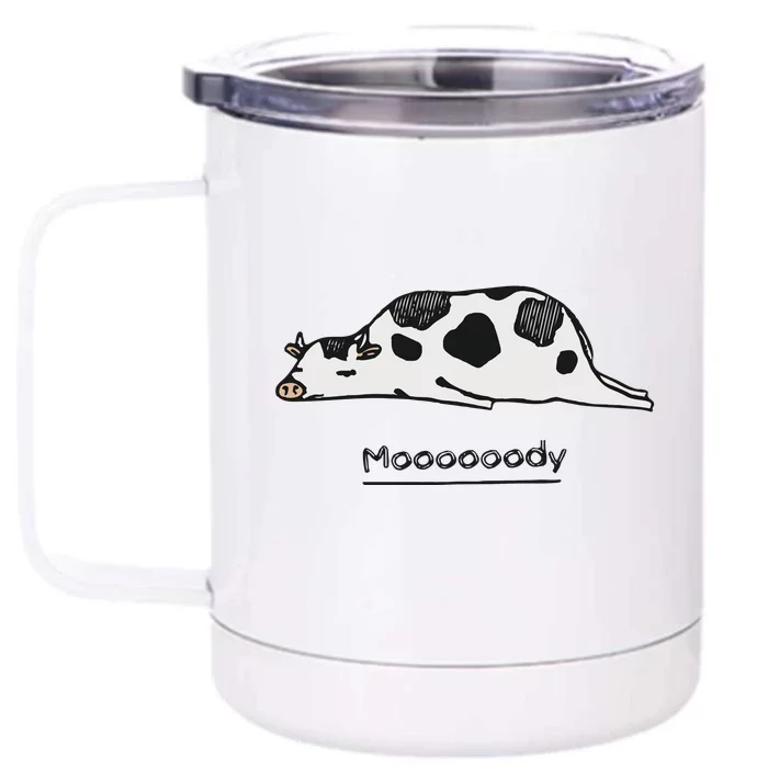 Farm Animal Cow Front & Back 12oz Stainless Steel Tumbler Cup