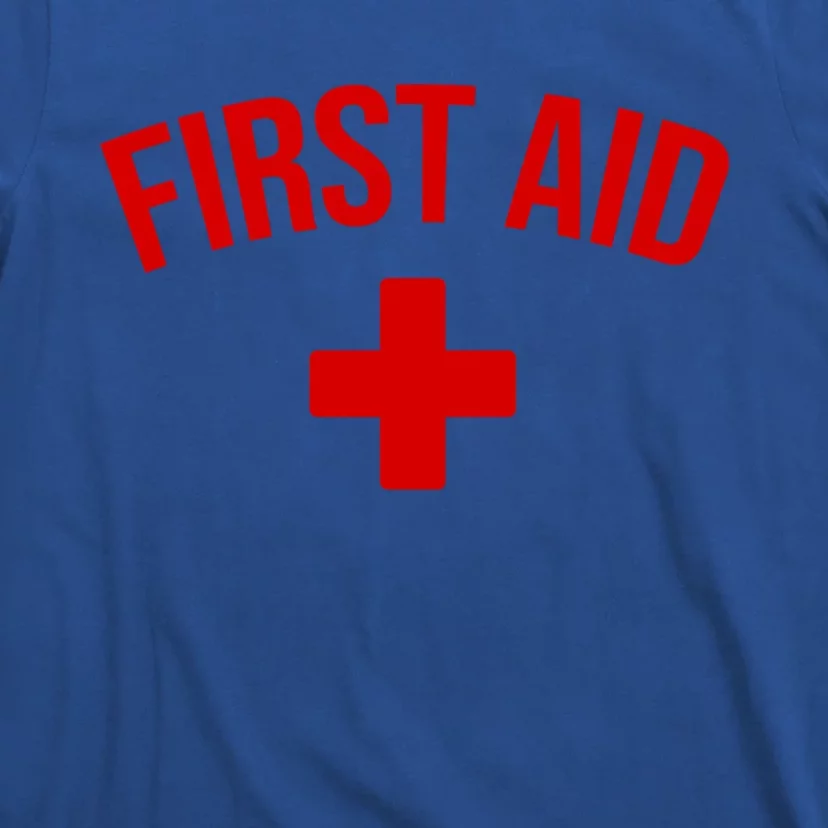 First Aid Cross Cool Medic Emergency Staff Uniform Cute Gift T-Shirt