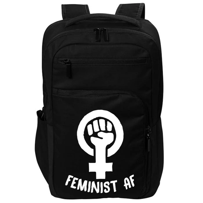 Feminist Af Cute Funny Radical Trendy Pro Feminism Art Funny Gift Impact Tech Backpack