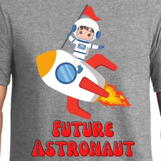 Future Astronaut Cartoon Pajama Set