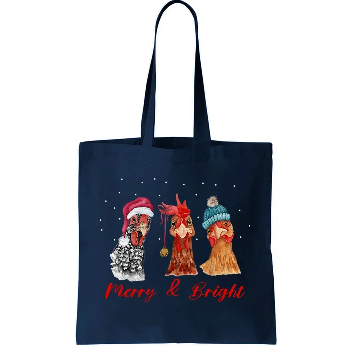 Farm Animal Chicken Gift For Christmas Tote Bag