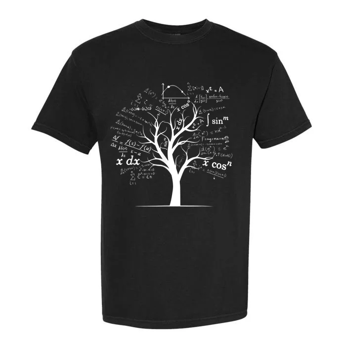 Funny AP Calculus Algebra Tree Math Teacher Nerd Geek Gifts Garment-Dyed Heavyweight T-Shirt