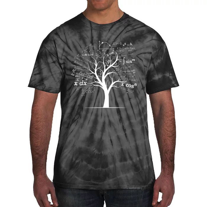 Funny AP Calculus Algebra Tree Math Teacher Nerd Geek Gifts Tie-Dye T-Shirt