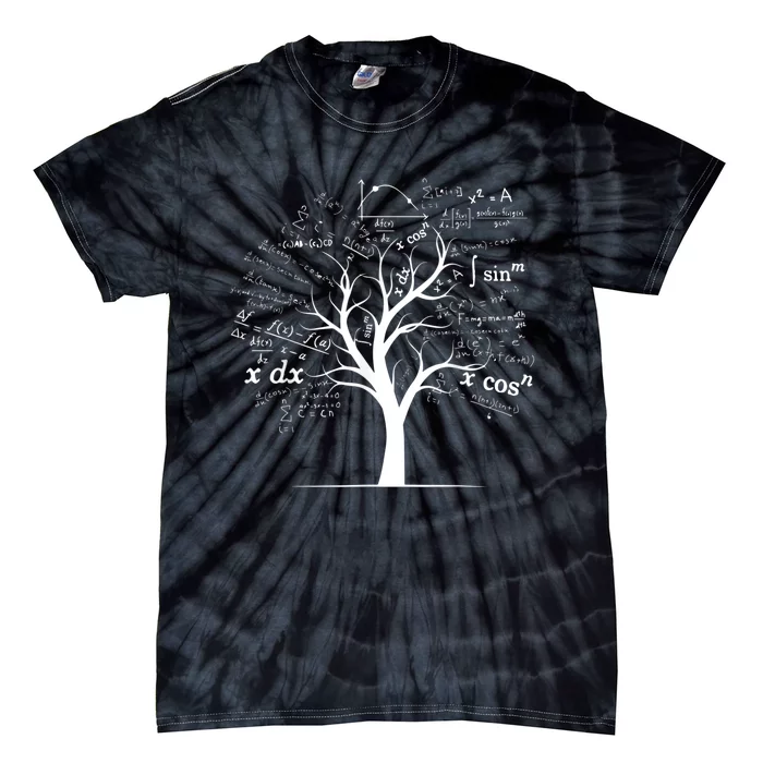 Funny AP Calculus Algebra Tree Math Teacher Nerd Geek Gifts Tie-Dye T-Shirt