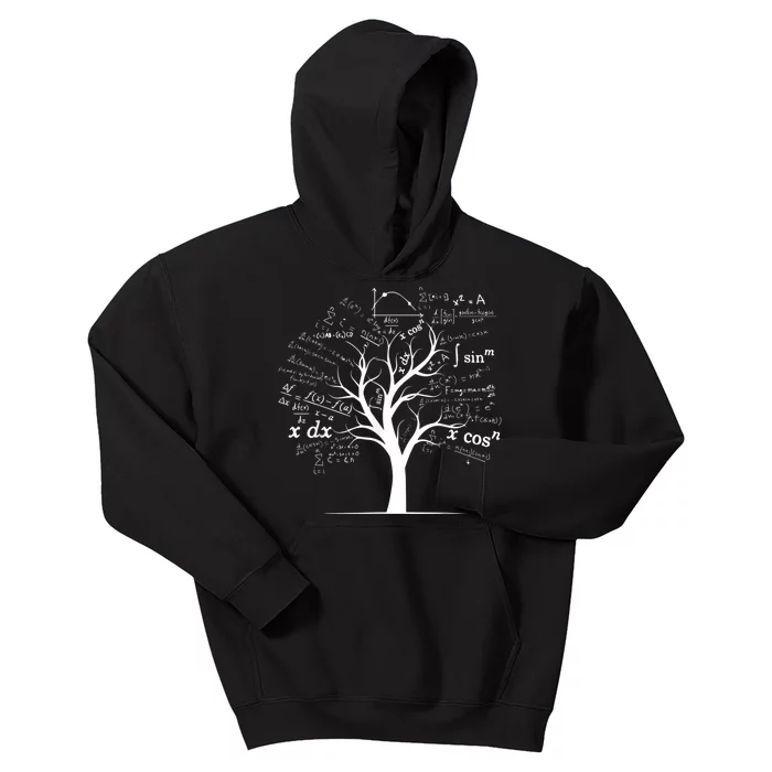 Funny AP Calculus Algebra Tree Math Teacher Nerd Geek Gifts Kids Hoodie