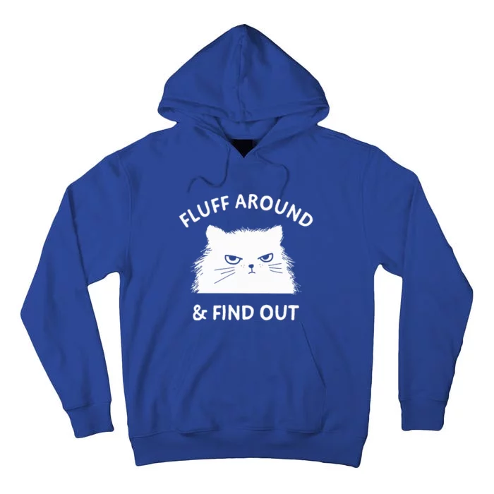 Fluff Around Cat Lady Tall Hoodie