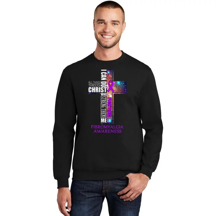 Fibromyalgia Awareness Christmas Gift Sweatshirt