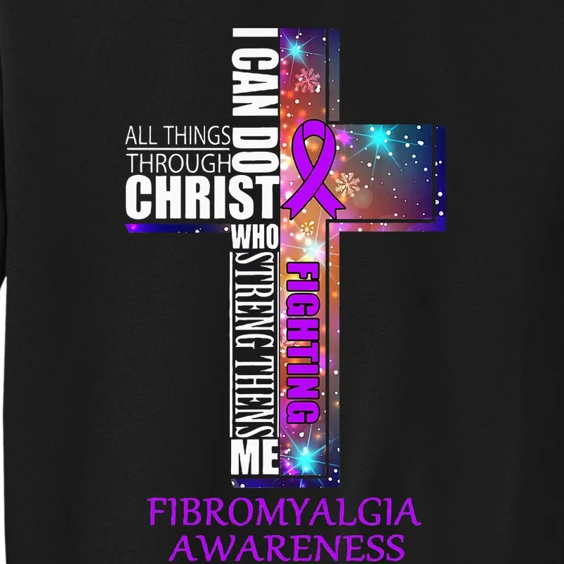 Fibromyalgia Awareness Christmas Gift Sweatshirt