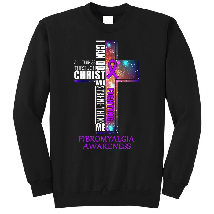 Fibromyalgia Awareness Christmas Gift Sweatshirt