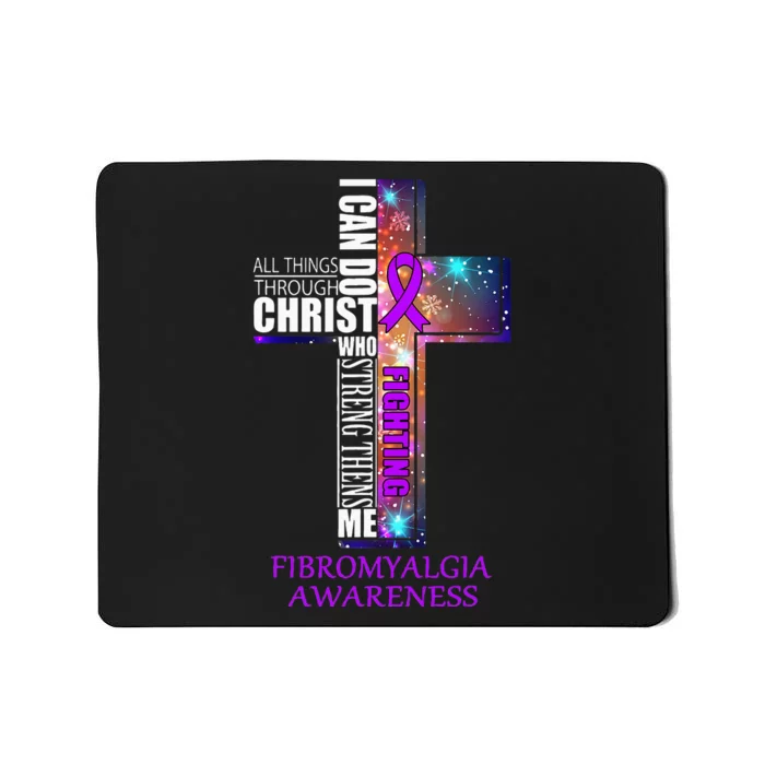 Fibromyalgia Awareness Christmas Gift Mousepad