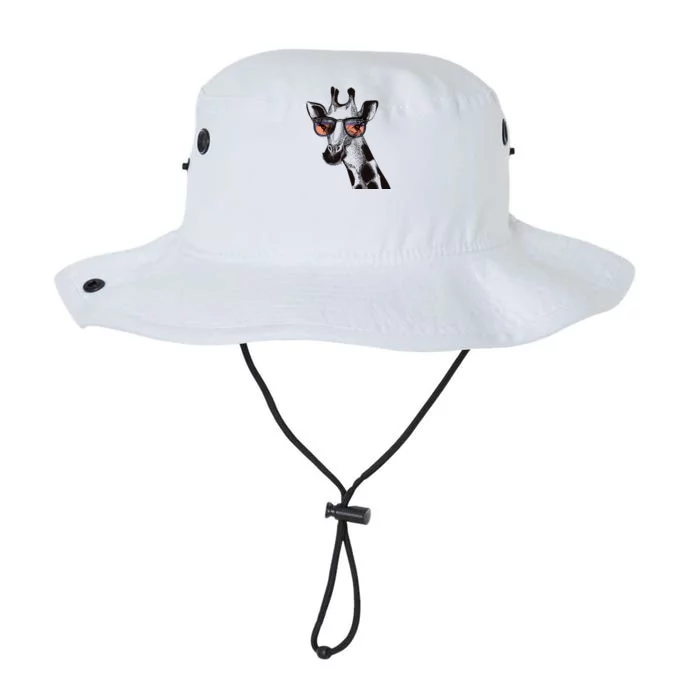 Fun And Cool Hipster Giraffe Animal LoverS Giraffe Legacy Cool Fit Booney Bucket Hat