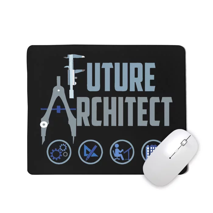 Future Architect Cute Landscape Artists Funny Mousepad