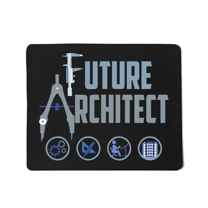 Future Architect Cute Landscape Artists Funny Mousepad