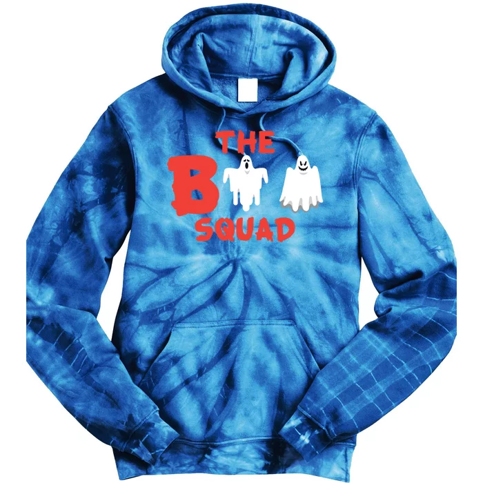 Funny And Cute Halloween Boo Squad Great Gift Tie Dye Hoodie