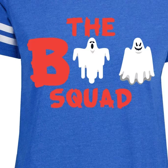 Funny And Cute Halloween Boo Squad Great Gift Enza Ladies Jersey Football T-Shirt