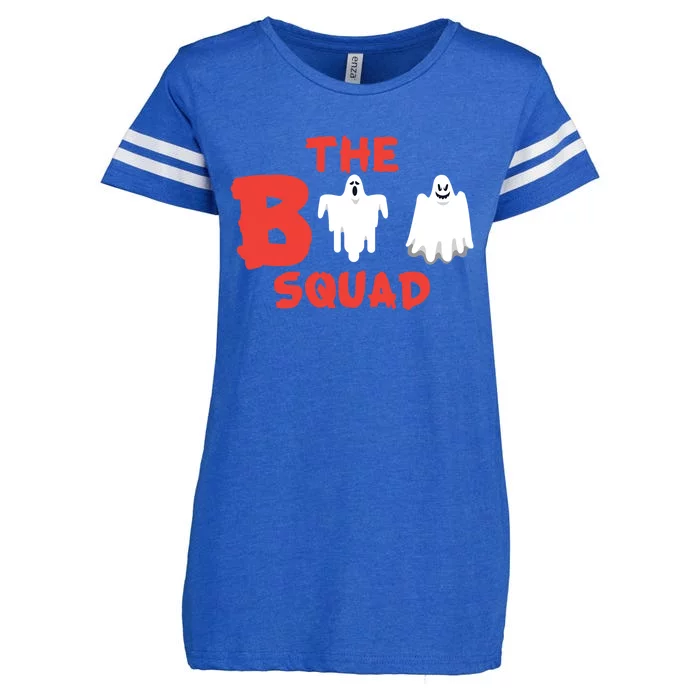 Funny And Cute Halloween Boo Squad Great Gift Enza Ladies Jersey Football T-Shirt