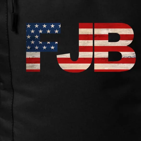 FJB American Camo Logo F*ck Joe Biden Daily Commute Backpack