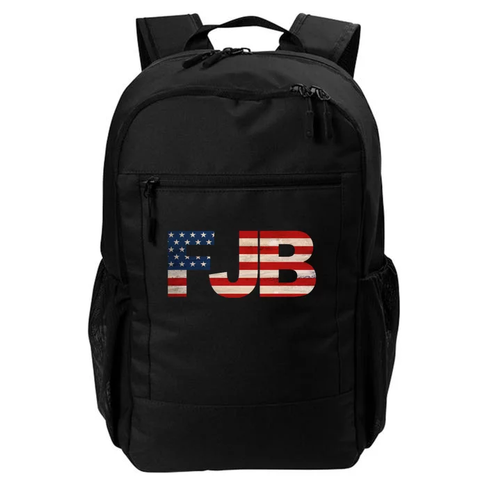 FJB American Camo Logo F*ck Joe Biden Daily Commute Backpack