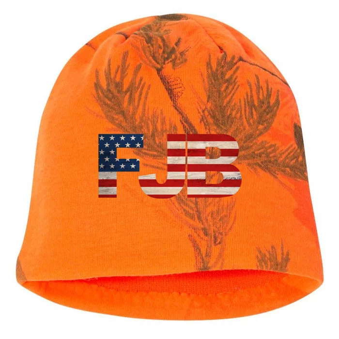 FJB American Camo Logo F*ck Joe Biden Kati - Camo Knit Beanie