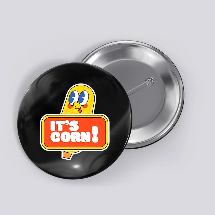 Funny And Cute It’s Corn On The Cob Corn Lover Button