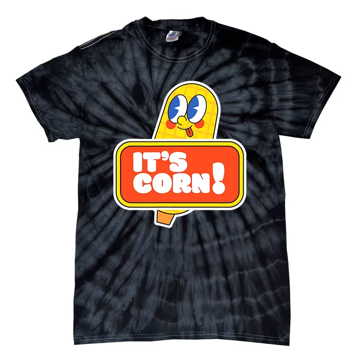 Funny And Cute It’s Corn On The Cob Corn Lover Tie-Dye T-Shirt