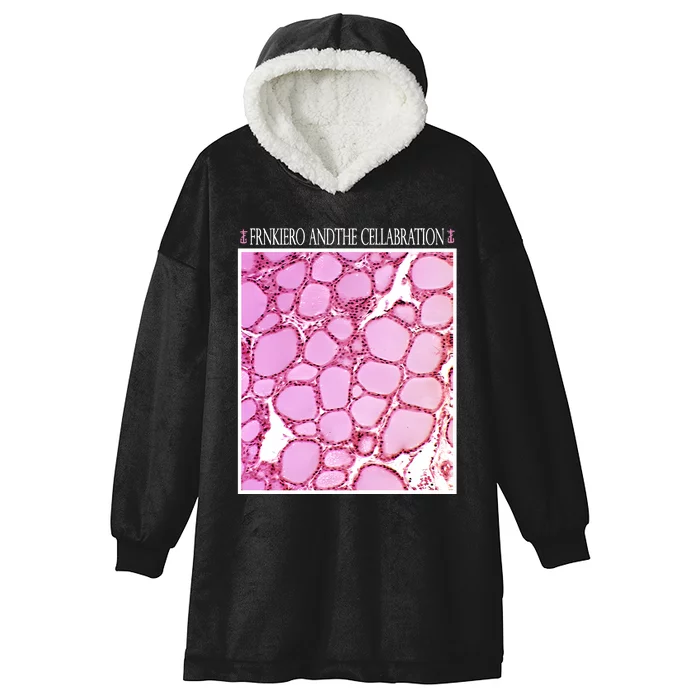 Frnkiero Andthe Cellabration Cells Redux Hooded Wearable Blanket