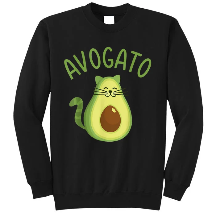 Funny Avogato Cat For Avocado Lover And Cinco De Mayo Sweatshirt