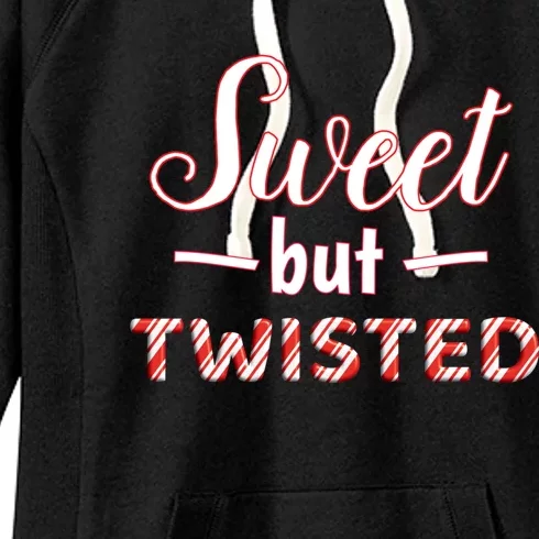 Funny And Cute Sweet But Twisted Gift Women's Fleece Hoodie