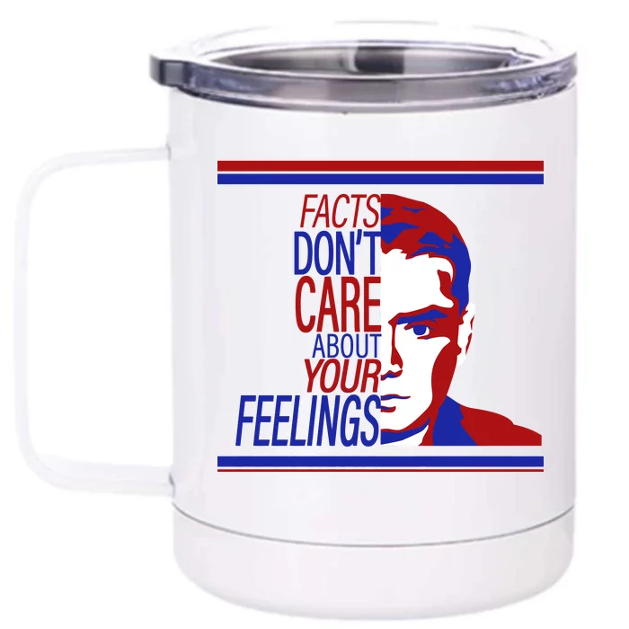 Face The Facts Front & Back 12oz Stainless Steel Tumbler Cup