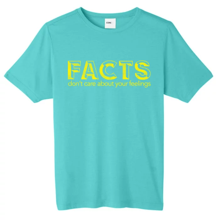 Facts Don't Care About Your Feelings ChromaSoft Performance T-Shirt