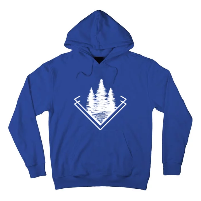 Forest At Dark Outdoor Nature Life Camping Cute Gift Tall Hoodie