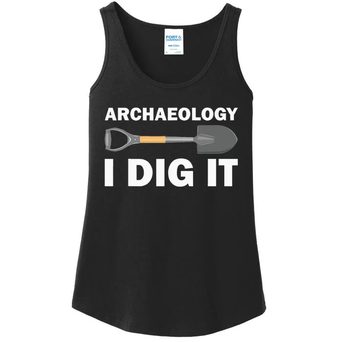 Funny Archeologist Design Archeology Lovers Ladies Essential Tank