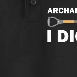 Funny Archeologist Design Archeology Lovers Dry Zone Grid Performance Polo