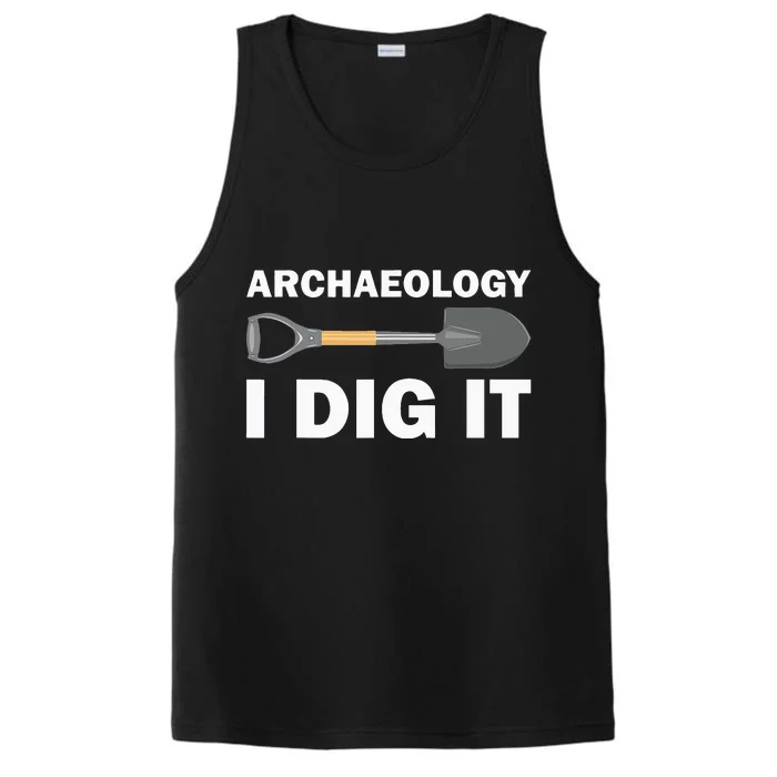 Funny Archeologist Design Archeology Lovers Performance Tank