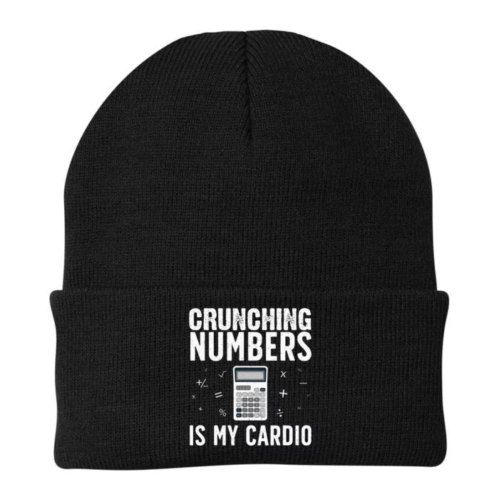 Funny Accounting Design For Men Women Accountant CPA Analyst Knit Cap Winter Beanie