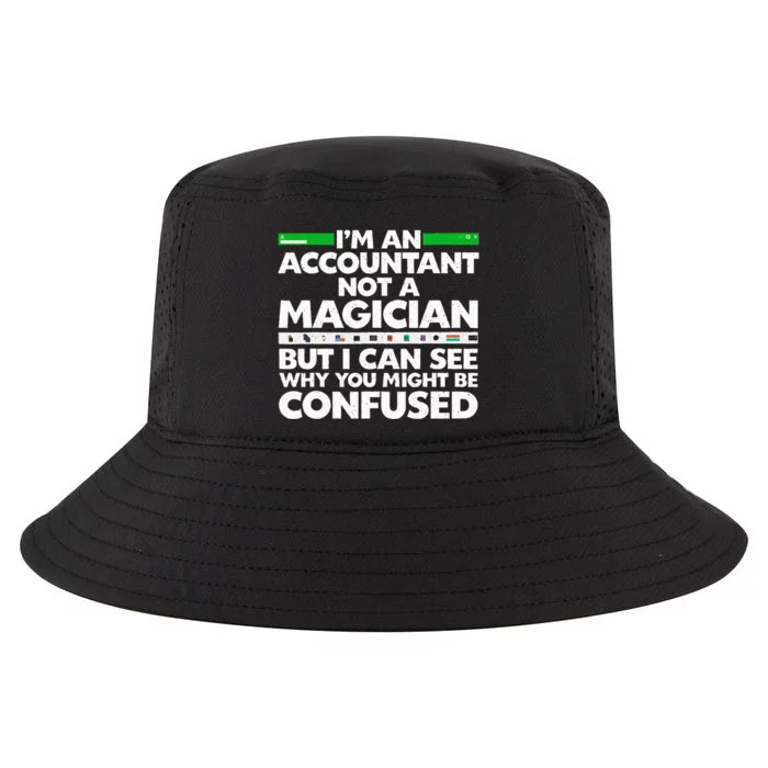 Funny Accountant Design For Women Accountant Accounting Cool Comfort Performance Bucket Hat