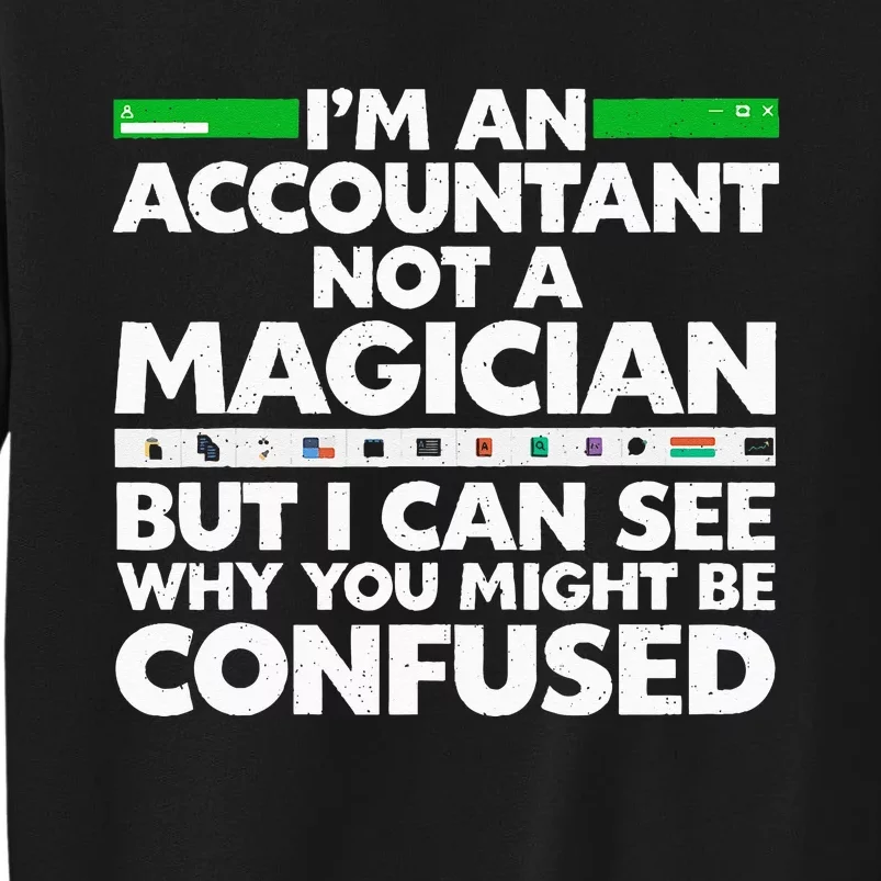 Funny Accountant Design For Women Accountant Accounting Sweatshirt