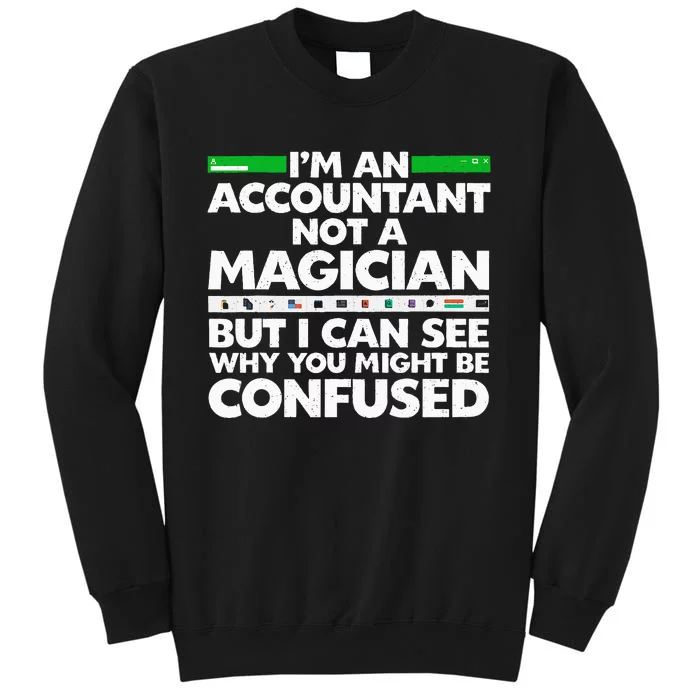 Funny Accountant Design For Women Accountant Accounting Sweatshirt